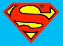 Super man Logo Design