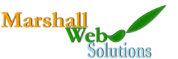 Marshall web solutions Logo design 